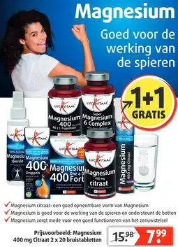 Lucovitaal Magnesium aanbieding