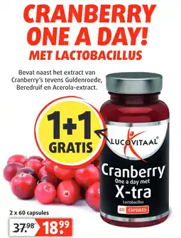 Lucovitaal Cranberry aanbieding