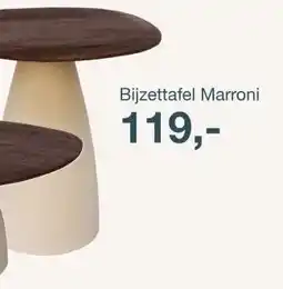IN.HOUSE Bijzettafel Marroni aanbieding