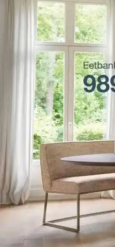 IN.HOUSE Eetbank Rona aanbieding