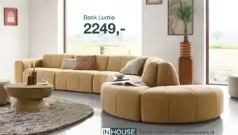 IN.HOUSE Bank Lurnio aanbieding