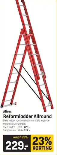 Hubo Altrex Reformladder Allround aanbieding