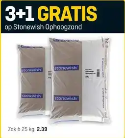 Hubo op Stonewish Ophoogzand aanbieding