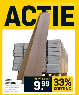 Hubo Superior Laminaat aanbieding