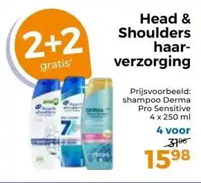 Trekpleister Head & Shoulders haar- verzorging aanbieding