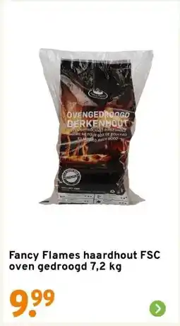 GAMMA Fancy Flames haardhout FSC oven gedroogd 7,2 kg aanbieding