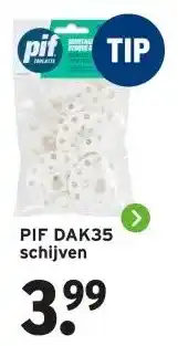 GAMMA PIF DAK35 schijven aanbieding
