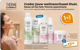 Trekpleister Creëer jouw wellnessritueel thuis. Keuze uit het hele Therme assortiment. aanbieding