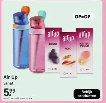 Etos Air Up aanbieding