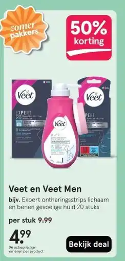 Etos Veet en Veet Men aanbieding