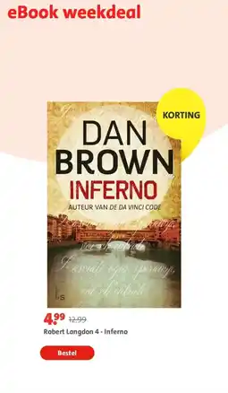 Bruna Robert Langdon 4 - Inferno aanbieding
