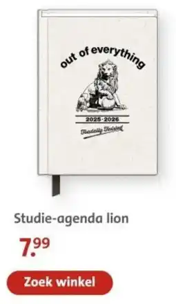 Bruna Studie-agenda lion aanbieding