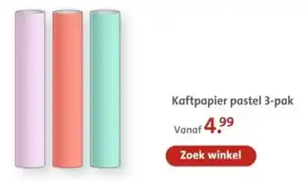 Bruna Kaftpapier pastel aanbieding