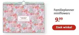 Bruna Familieplanner miniflowers aanbieding