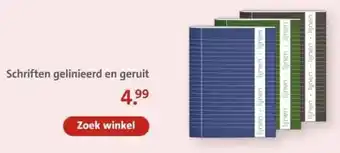Bruna Schriften gelinieerd en geruit aanbieding