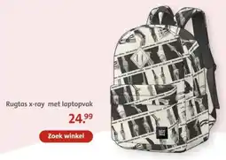 Bruna Rugtas x-ray met laptopvak aanbieding