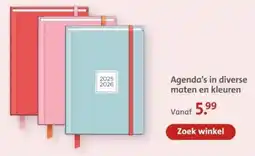 Bruna Agenda's in diverse maten en kleuren aanbieding