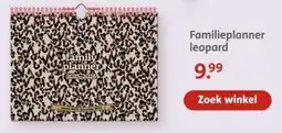 Bruna Familieplanner leopard aanbieding