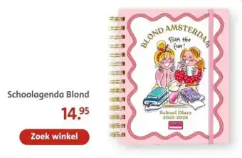 Bruna Schoolagenda Blond aanbieding