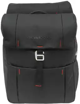 ANWB New Looxs Dubbele Fietstas Vigo Mik 37 Liter Zilver aanbieding
