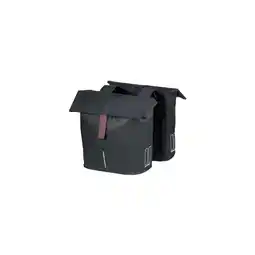 ANWB Basil fietstas dubbel City zwart 28-32L Zwart aanbieding