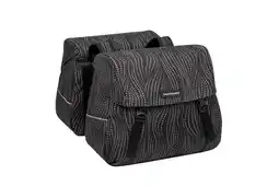 ANWB New Looxs Fietstas Dubbel Joli Alma 37L Zwart aanbieding