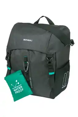 ANWB Basil Fietstas Discovery 365D L 20 Liter Zwart aanbieding