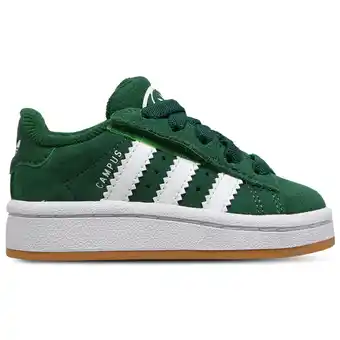 Foot Locker Adidas Campus Sneakers Unisex - Groen - Maat 20 - Nubuck aanbieding