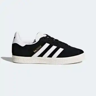 Foot Locker Adidas Gazelle Sneakers Unisex - Zwart - Maat 32 - Leer aanbieding