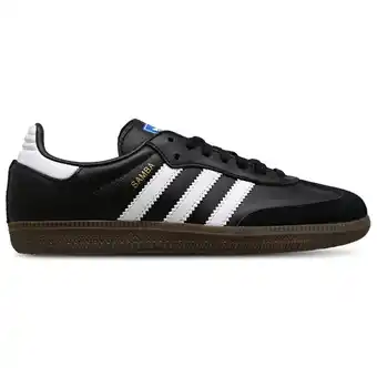 Foot Locker Adidas Samba Sneakers Unisex - Zwart - Maat 36 - Leer aanbieding