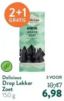 Holland & Barrett Drop Lekker Zoet aanbieding