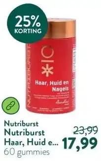 Holland & Barrett Nutriburst Haar, Huid en Nagels - 60 gummies aanbieding