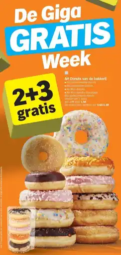 Albert Heijn AH Donuts van de bakkerij aanbieding