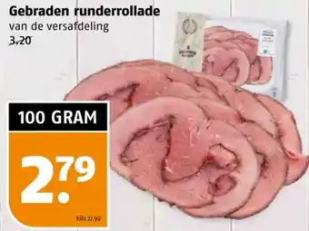 Poiesz Gebraden runderrollade aanbieding
