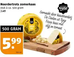 Poiesz Noordertrots zomerkaas aanbieding
