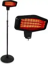 Praxis Vonroc Terrasverwarmer Amiata - 2200w – Infrarood |3 Verwarmingsstanden aanbieding