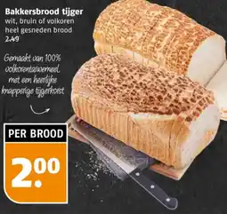 Poiesz Bakkersbrood tijger aanbieding