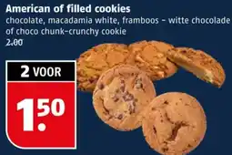 Poiesz American of filled cookies aanbieding