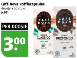 Poiesz Café Nova koffiecapsules aanbieding