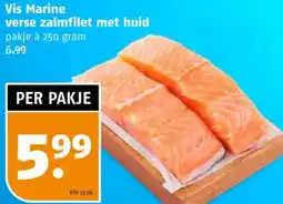 Poiesz Vis Marine verse zalmfilet met huid aanbieding