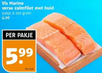 Poiesz Vis Marine verse zalmfilet met huid aanbieding