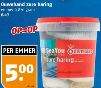 Poiesz Ouwehand zure haring aanbieding
