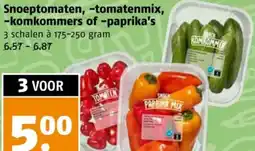 Poiesz Snoeptomaten, -tomatenmix, -komkommers of -paprika's aanbieding