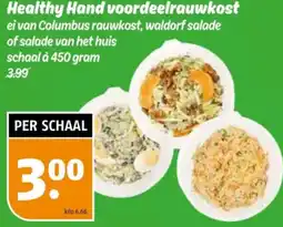 Poiesz Healthy Hand voordeelrauwkost aanbieding