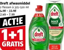 Poiesz Dreft afwasmiddel aanbieding