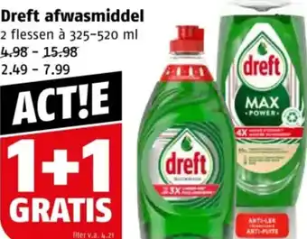 Poiesz Dreft afwasmiddel aanbieding