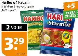 Poiesz Haribo of Maoam aanbieding