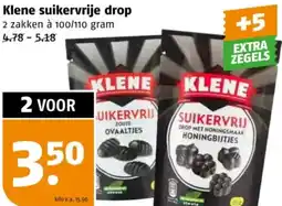 Poiesz Klene suikervrije drop aanbieding