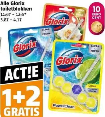 Poiesz Alle Glorix toiletblokken aanbieding