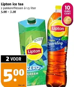 Poiesz Lipton ice tea aanbieding